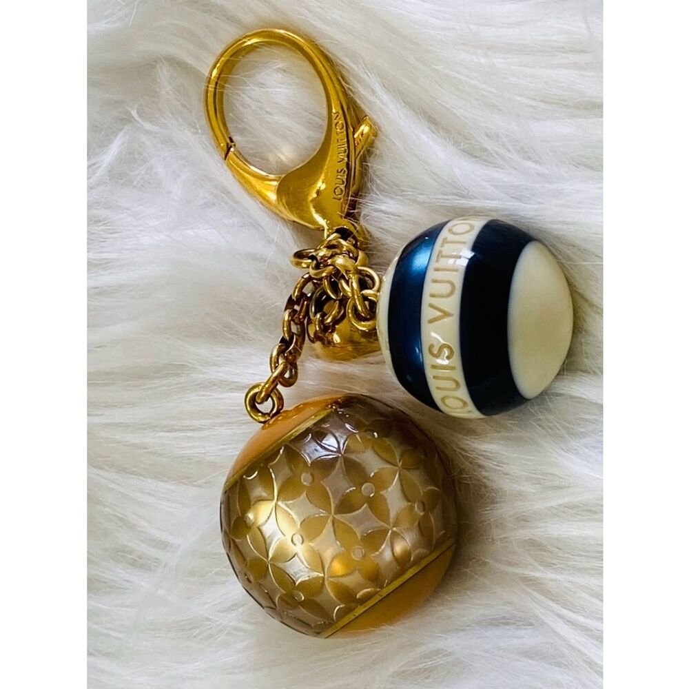 Louis Vuitton Authentic Mini Lin Croisette Resin Bag Charm
